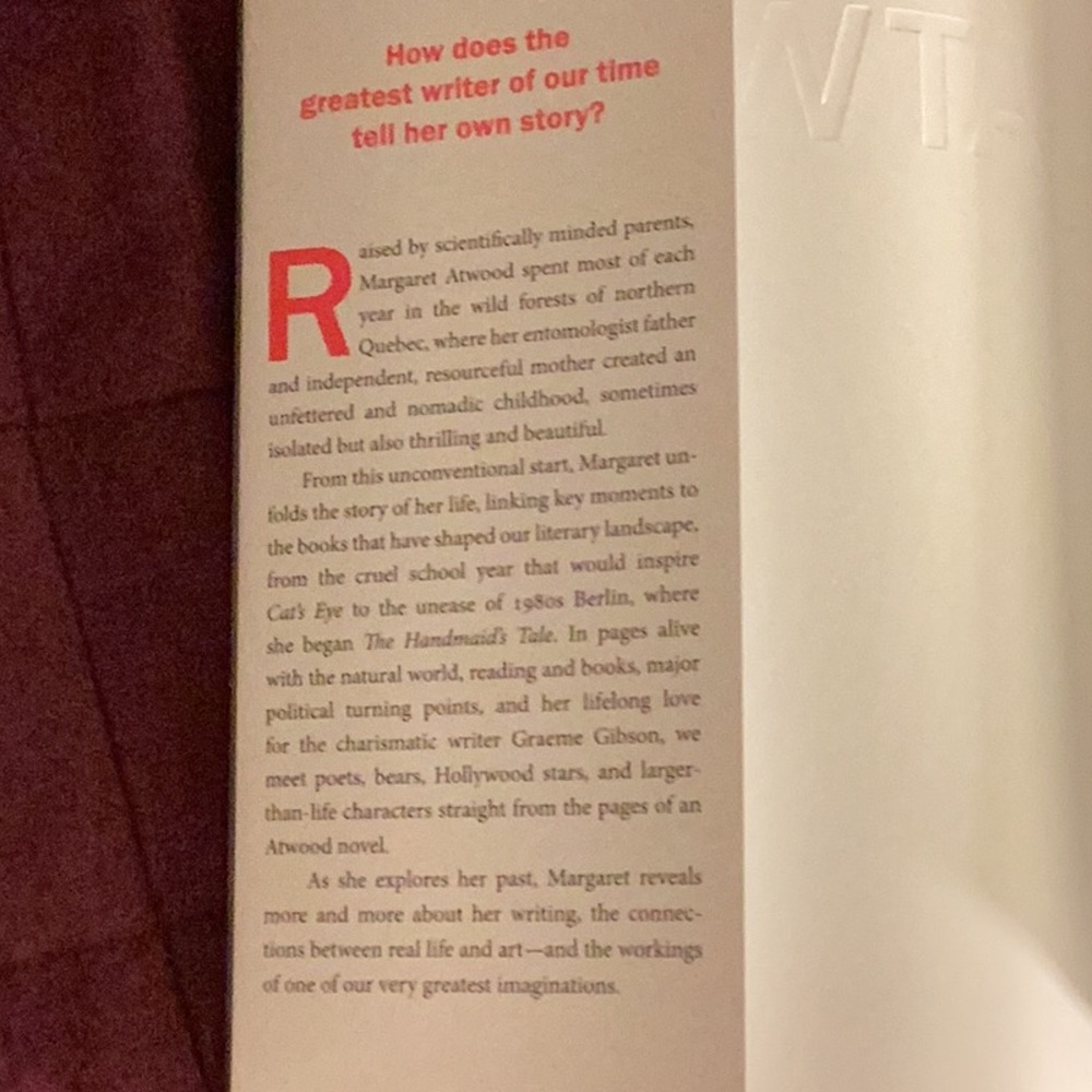 MARGARET ATWOOD - Book of lives. - Picture 6 of 6